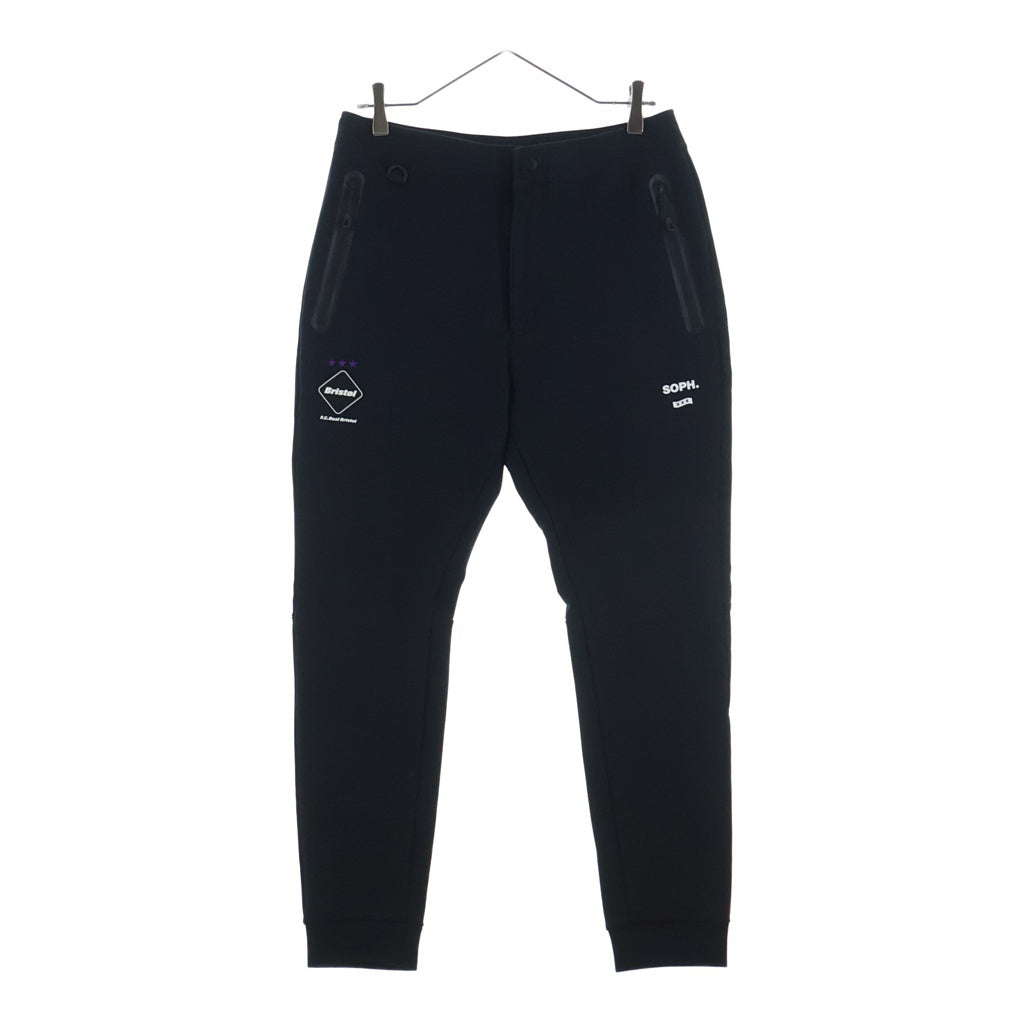 F.C.R.B./F.C.Real Bristol/FCRB(エフシーアールビー/エフシーレアルブリストル) 21SS ×GOD SELECTION XXX TRAINING LONG PANT FCRB-210117 トレーニングロングパンツ ブラック