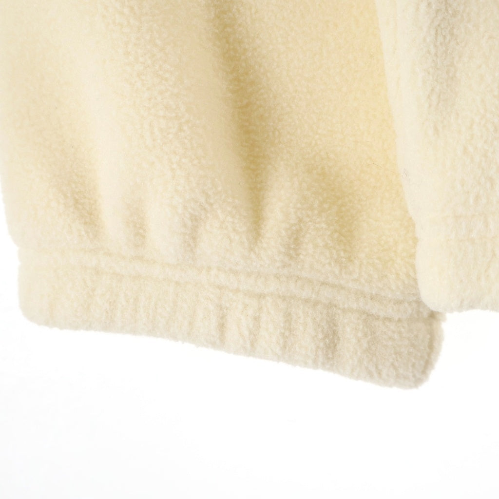 SUPREME(シュプリーム) 21AW Polartec Half Zip Pullover フリースハーフジップ ボックスロゴ プルオーバー アイボリー