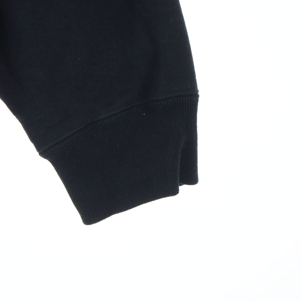 GOD SELECTION XXX(ゴッドセレクショントリプルエックス) LOGO HOODIE ロゴプリント プルオーバーパーカー フーディー ブラック
