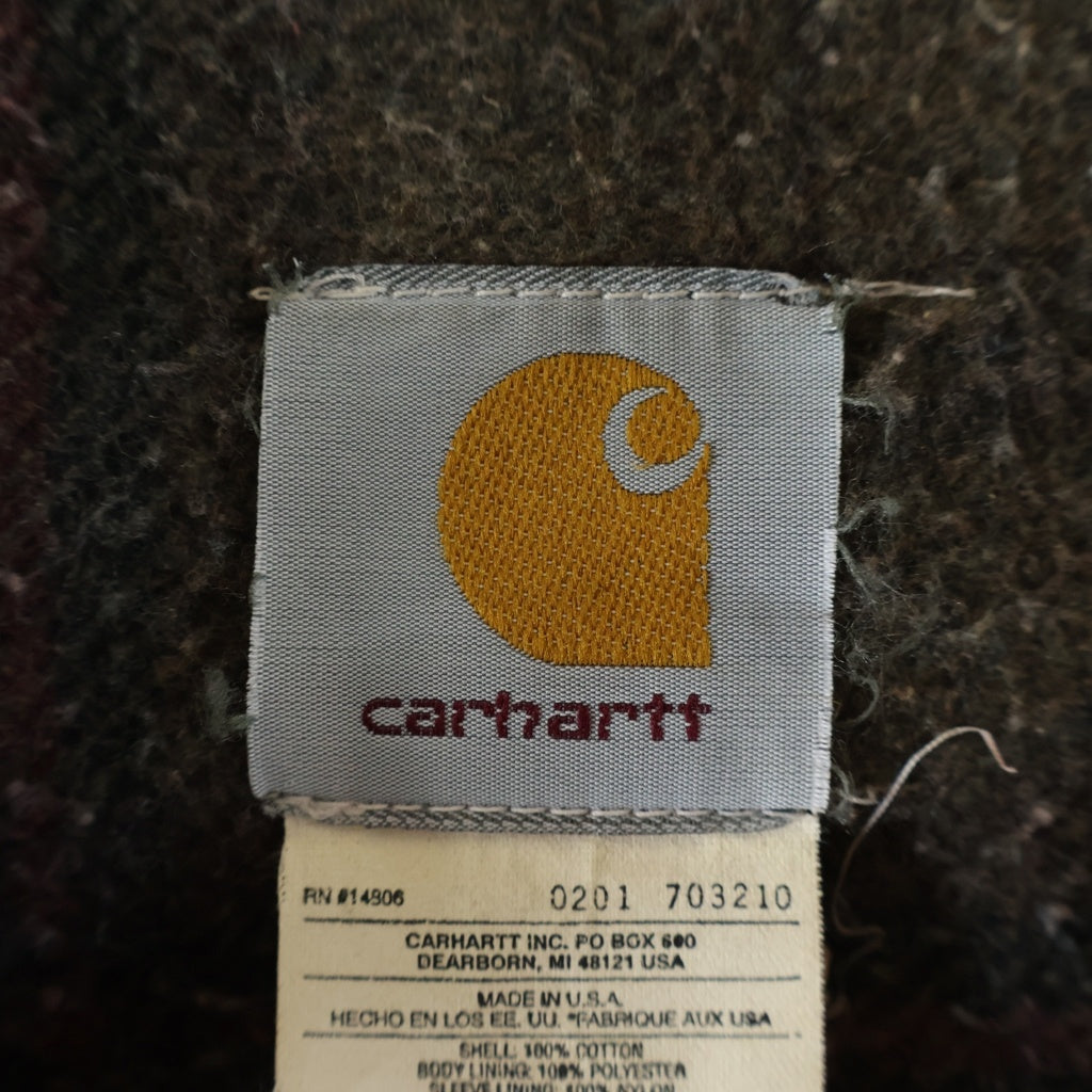 CARHARTT(カーハート) 00s VINTAGE DETROIT JACKET デトロイトジャケット 2001年製 ヴィンテージ 限定カラー クリムゾンレッド J97CRI