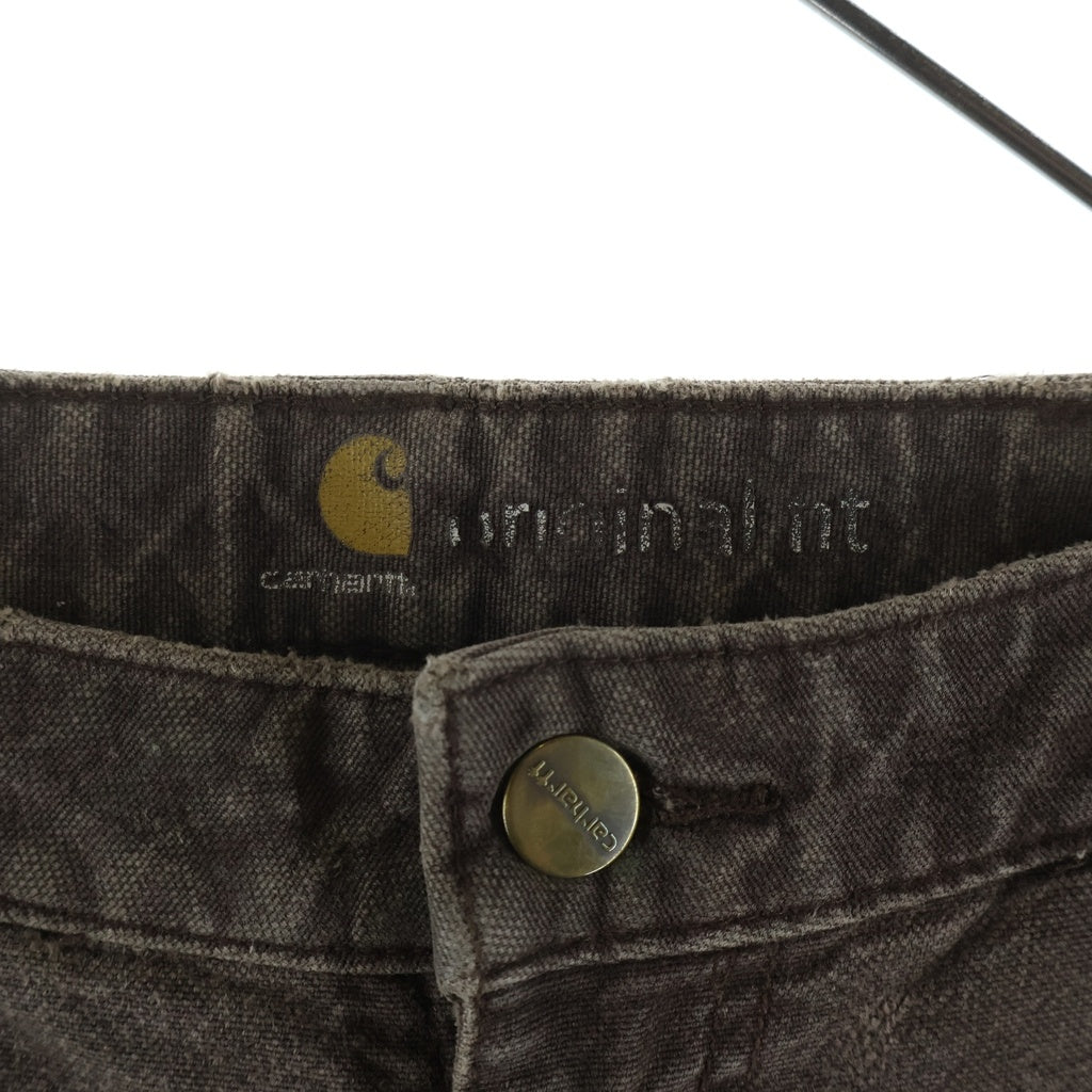 CARHARTT(カーハート) 18AW Double Knee Work Pants ダブルニー ワークパンツ ダック地 ブラウン 102730 201