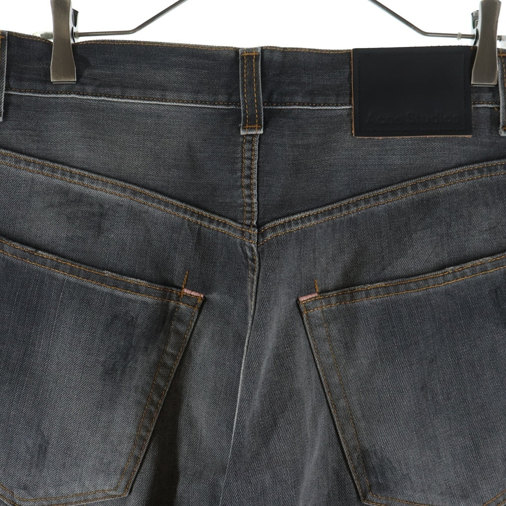 Acne Studios(アクネ ストゥディオズ) Super Buggy Fit Denim Pants スーパーバギーフィットデニムパンツ ブラック B00396