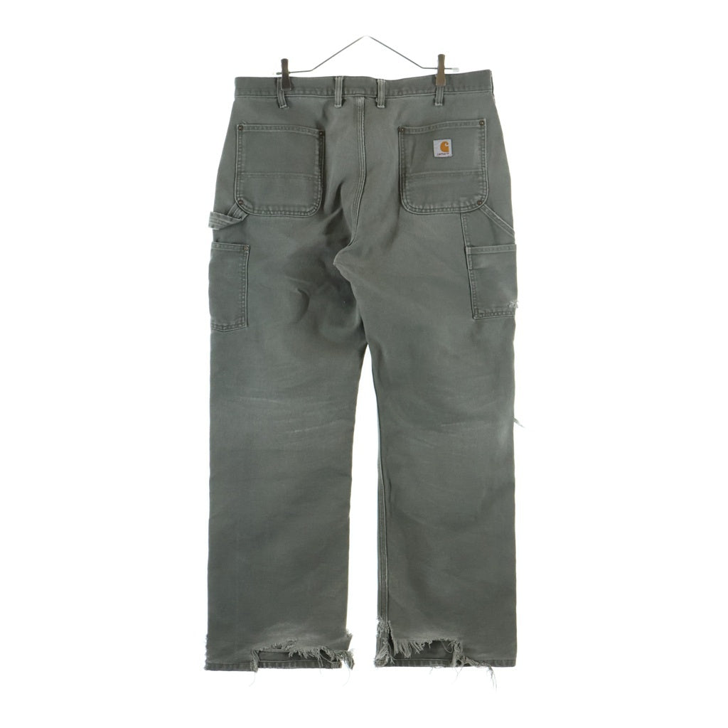 CARHARTT(カーハート) 00s VINTAGE Double Knee Work Pants ダブルニー ワークパンツ ダック地 モスグリーン