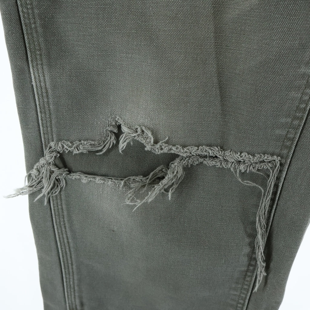CARHARTT(カーハート) 00s VINTAGE Double Knee Work Pants ダブルニー ワークパンツ ダック地 モスグリーン