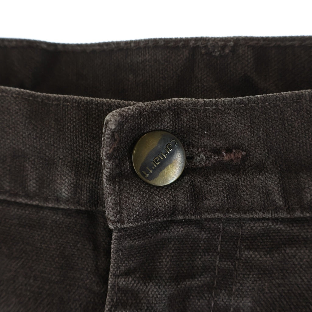 CARHARTT(カーハート) Double Knee Work Pants ダブルニー ワークパンツ ダック地 ブラウン 2510000855
