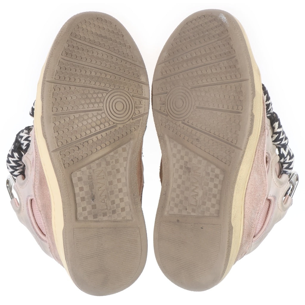 LANVIN(ランバン) Leather Curb Sneakers レザーカーブスニーカーズ ローカット イタリア製 ピンク FM-SKRK11-DRA2-A20 51
