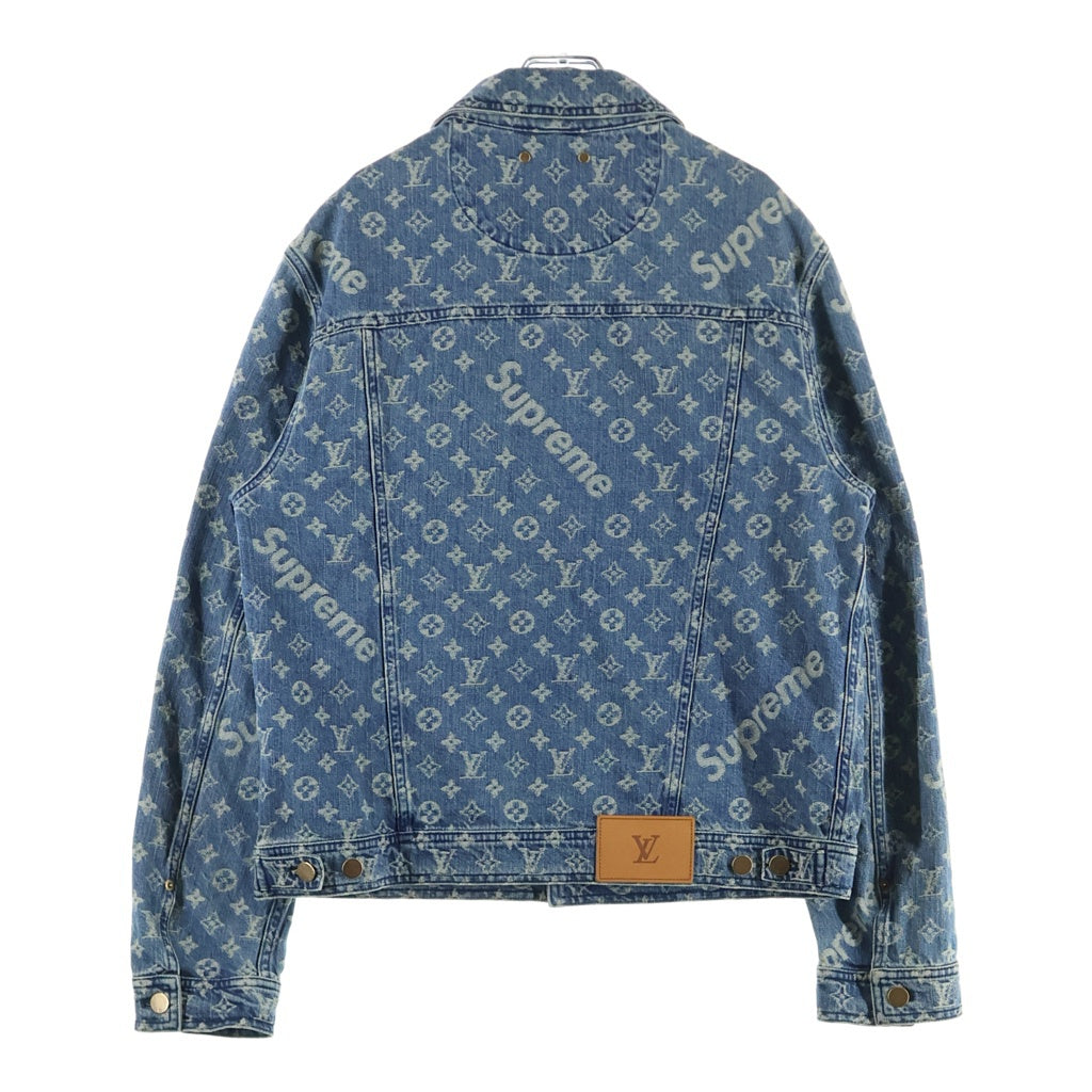 SUPREME(シュプリーム) 17AW× LV Jacquard Denim Trucker Jacket ルイ