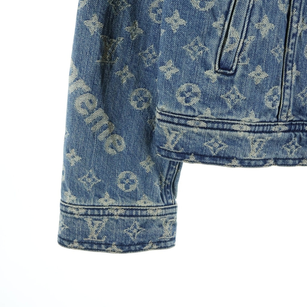SUPREME(シュプリーム) 17AW× LV Jacquard Denim Trucker Jacket ルイ