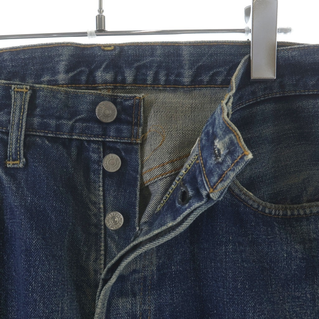 Levi's(リーバイス) 60s VINTAGE 501 BIGE後期 ビッグイー ボタン裏刻印16 両面タブ 紙パッチ センターセット インディゴ