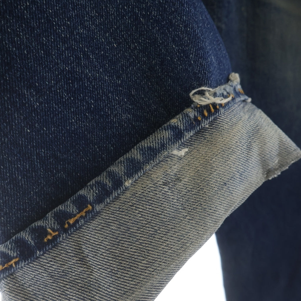 Levi's(リーバイス) 60s VINTAGE 501 BIGE後期 ビッグイー ボタン裏刻印16 両面タブ 紙パッチ センターセット インディゴ