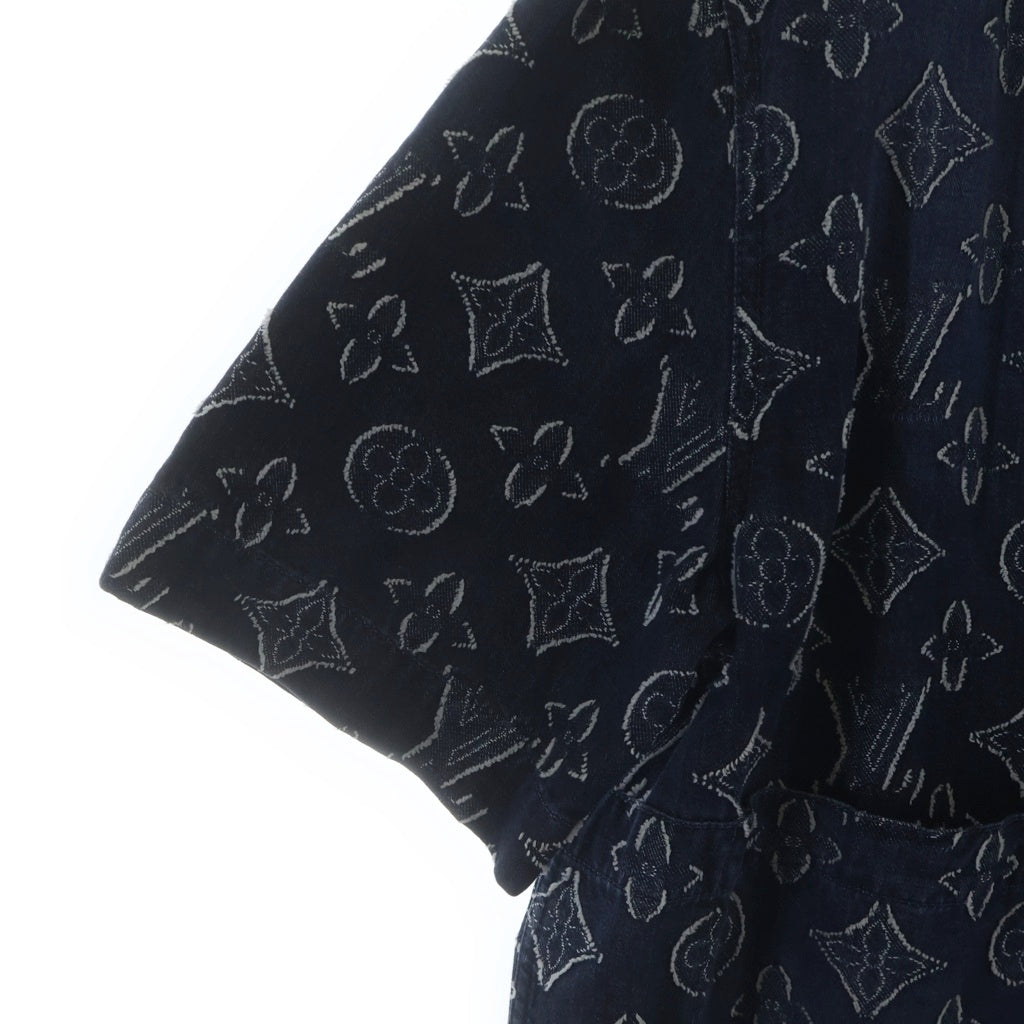 LOUIS VUITTON(ルイヴィトン) 23AW モノグラム 半袖デニムシャツ