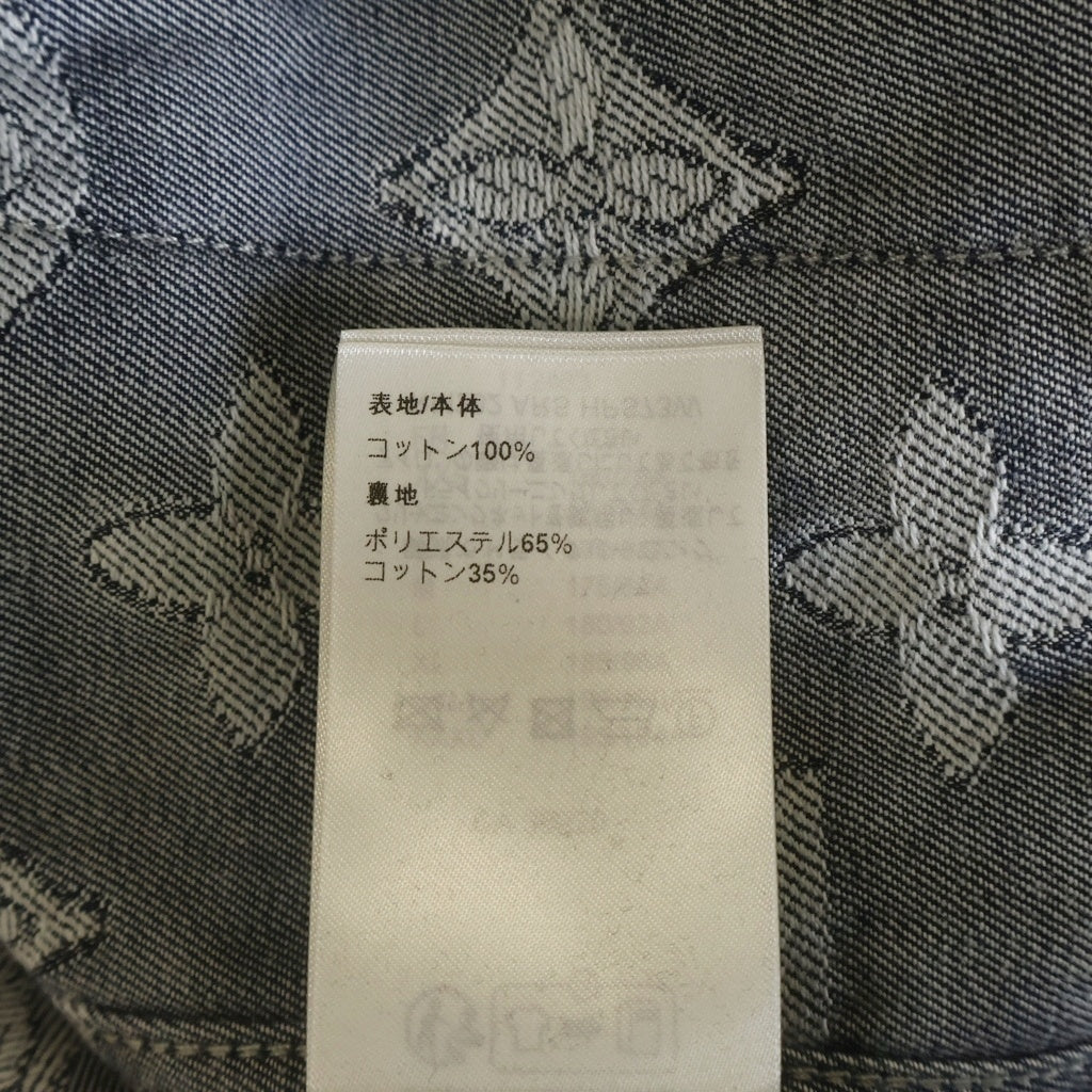 LOUIS VUITTON(ルイヴィトン) 23AW モノグラム 半袖デニムシャツ インディゴ RM232 ARS HPS73W