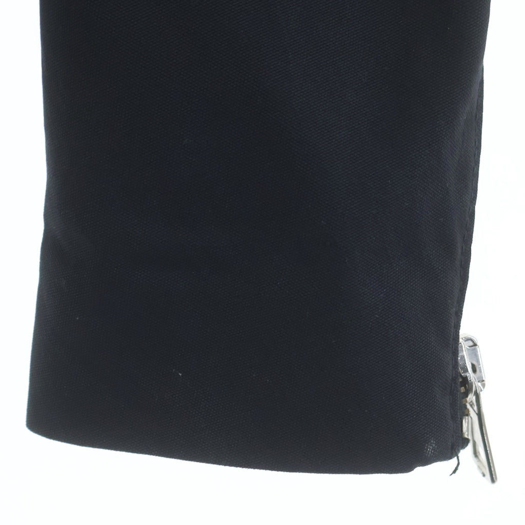 Maison Martin Margiela(メゾンマルタンマルジェラ) 4 07SS Archive ここのえ期 5ZIP RIDERS JACKET COTTON 5ジップ ライダース ジャケット コットン ハノ字 ブラック