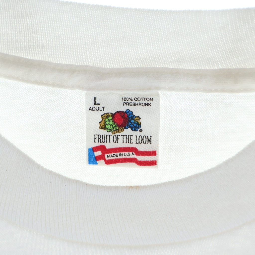 VINTAGE(ヴィンテージ) 90s BUTTHOLE SUAFERS ROUGH TREDE バットホール サーファーズ バンド 半袖Tシャツ カットソー ホワイト