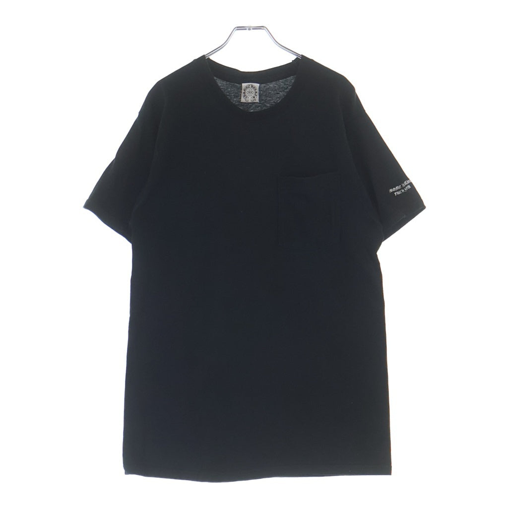 CHROME HEARTS(クロムハーツ) OLD FUCK YOU オールド ファックユー 刺繍 半袖Tシャツ カットソー ブラック