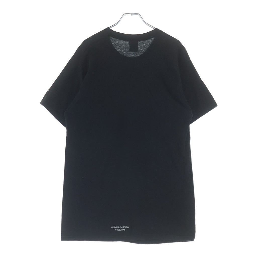 CHROME HEARTS(クロムハーツ) OLD FUCK YOU オールド ファックユー 刺繍 半袖Tシャツ カットソー ブラック