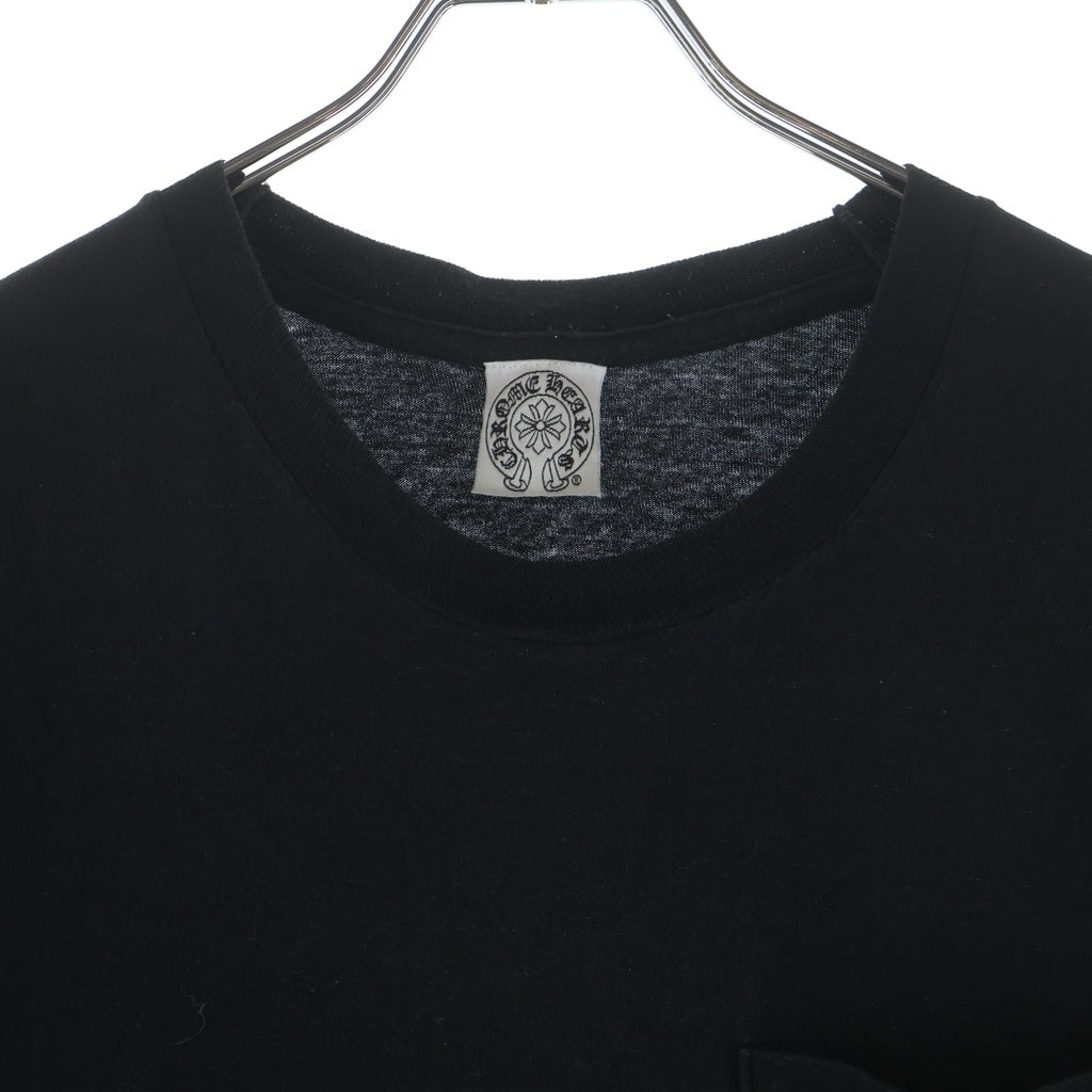 CHROME HEARTS(クロムハーツ) OLD FUCK YOU オールド ファックユー 刺繍 半袖Tシャツ カットソー ブラック