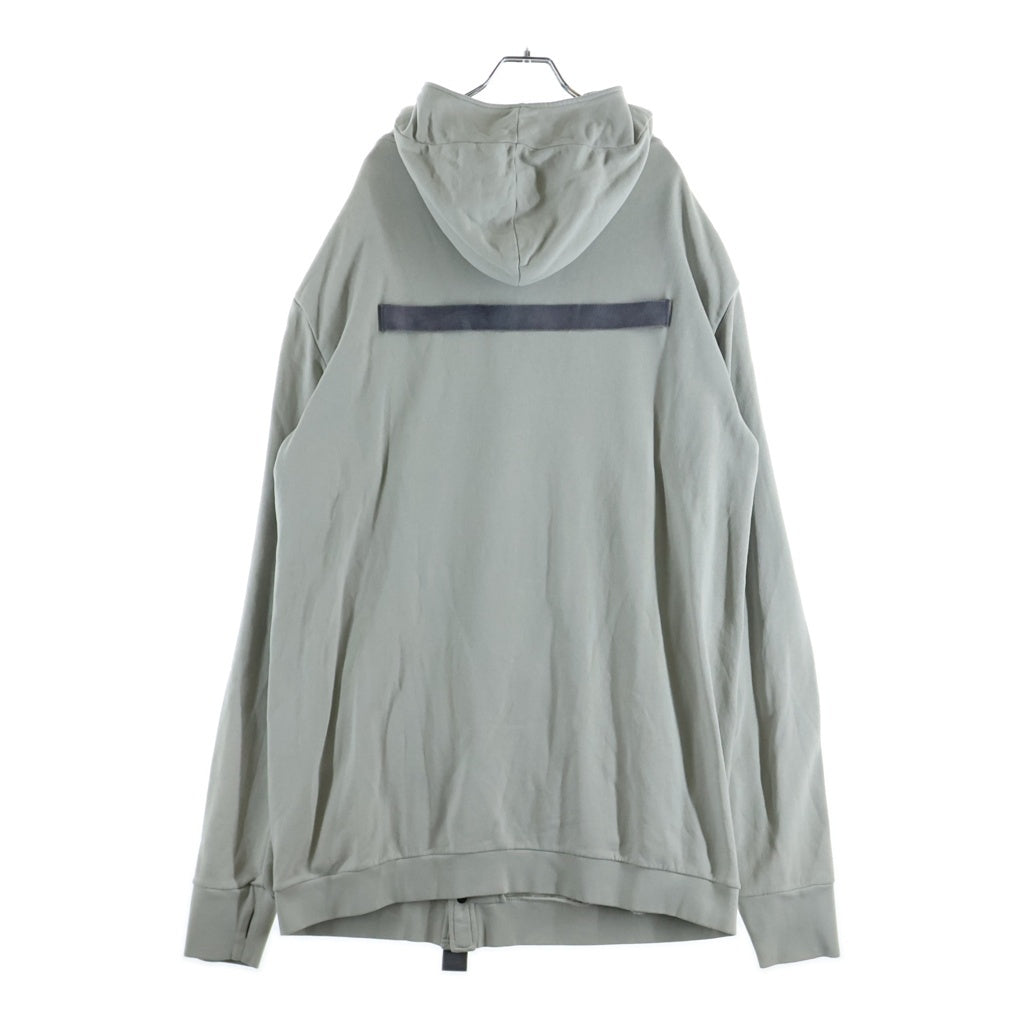 NO BRAND(ノーブランド) TOBIAS BIRK NIELSEN テープロングパーカー フーディー グレー 969116 0119-H6 5-F016