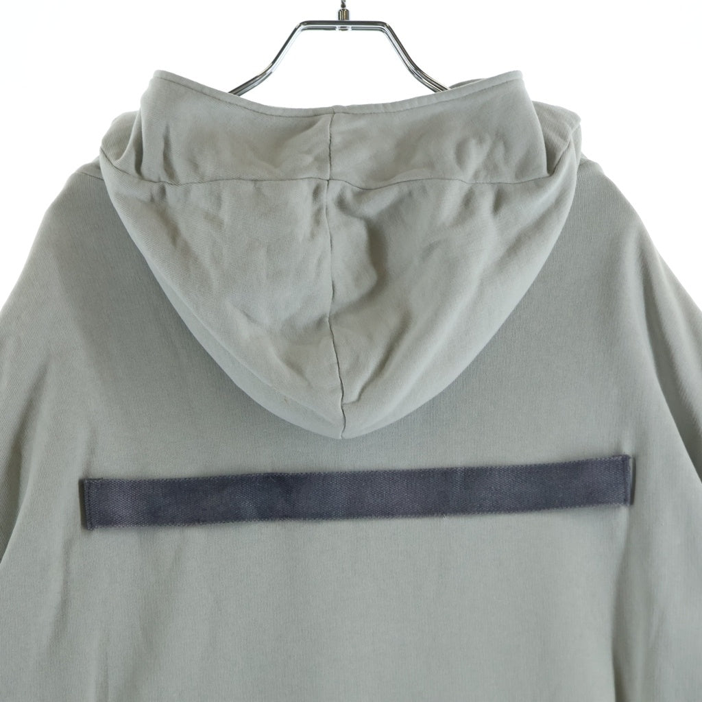 NO BRAND(ノーブランド) TOBIAS BIRK NIELSEN テープロングパーカー フーディー グレー 969116 0119-H6 5-F016