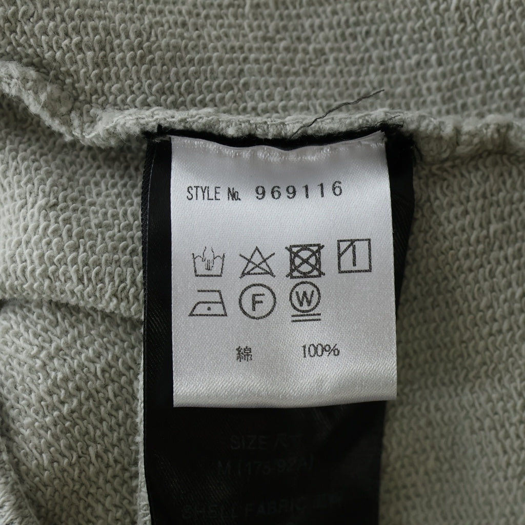 NO BRAND(ノーブランド) TOBIAS BIRK NIELSEN テープロングパーカー フーディー グレー 969116 0119-H6 5-F016