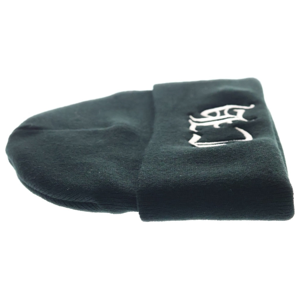 CHROME HEARTS(クロムハーツ) CH LOGO BEANIE CHロゴ 刺繍 ニット帽 ブラック