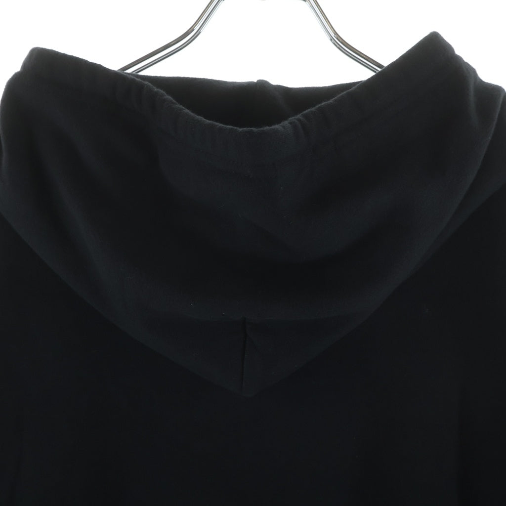 CHROME HEARTS(クロムハーツ) SWTSHRT HD ZIP アームロゴプリントジップアップパーカー ブラック
