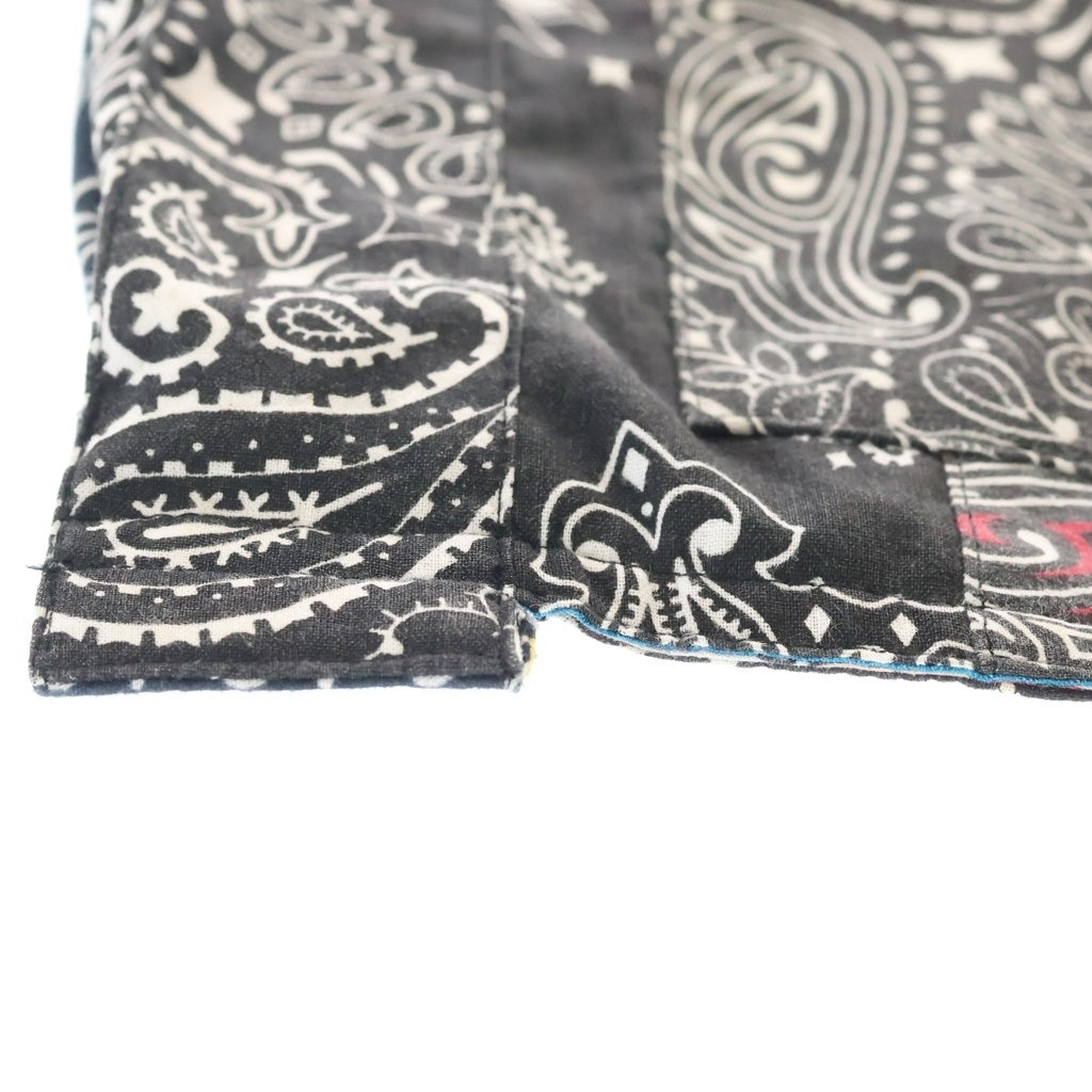 MIYAGIHIDETAKA(ミヤギヒデタカ) Bandana Bag バンダナハンドバッグ ブラック