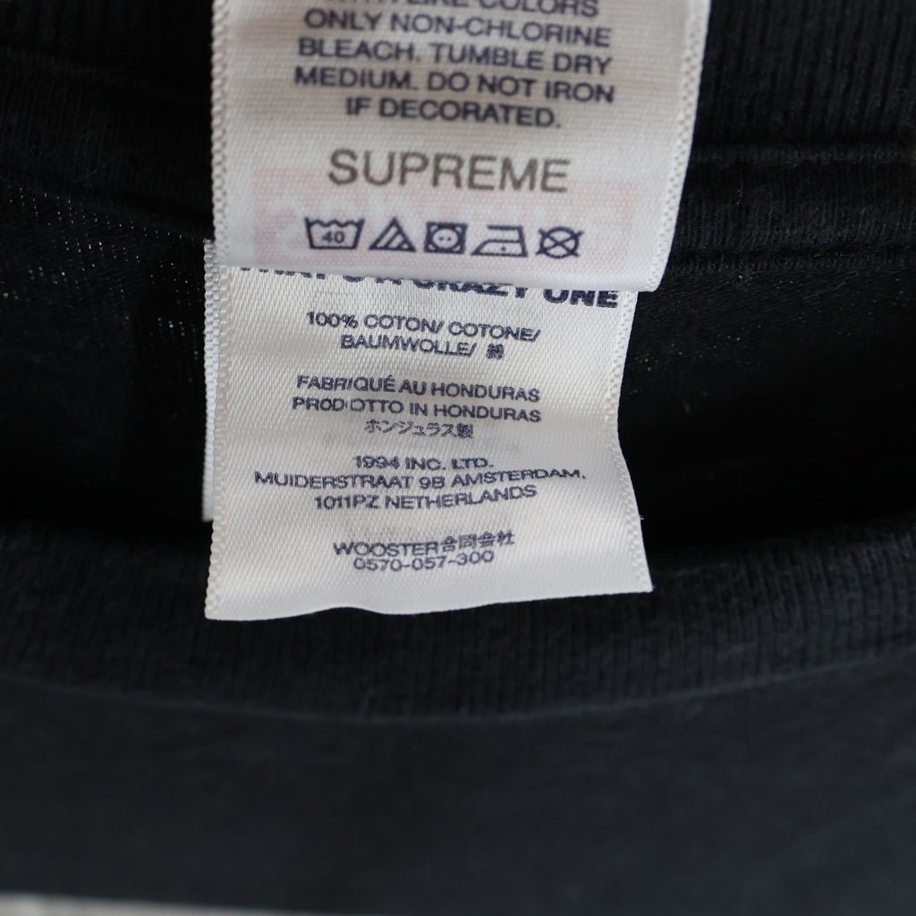SUPREME(シュプリーム) 24AW THRASHER Harold Tee スラッシャー ハロルド 半袖Tシャツ ブラック