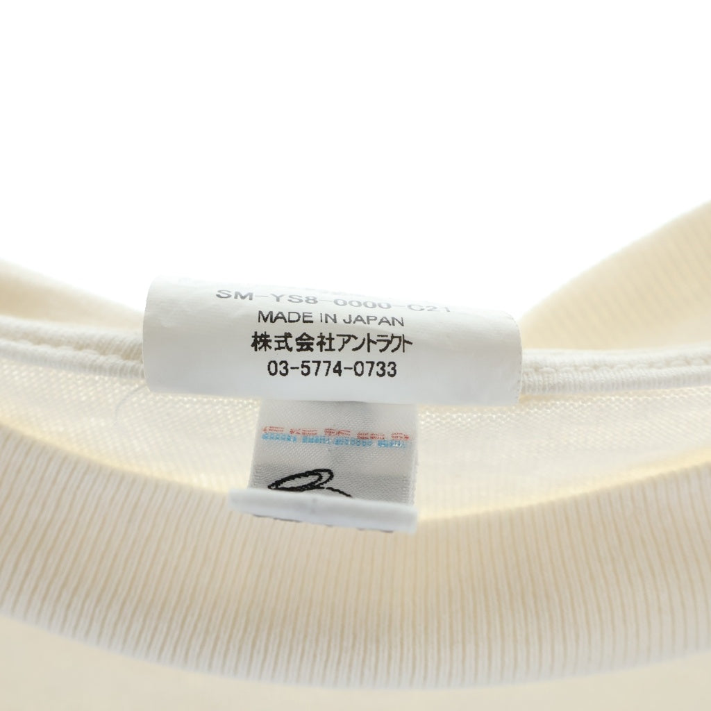 SAINT MICHAEL(セントマイケル) 24SS ×FREEDOM FD SS TEE BIKE フリーダム 半袖Tシャツ ホワイト SM-YS8-0000-C21