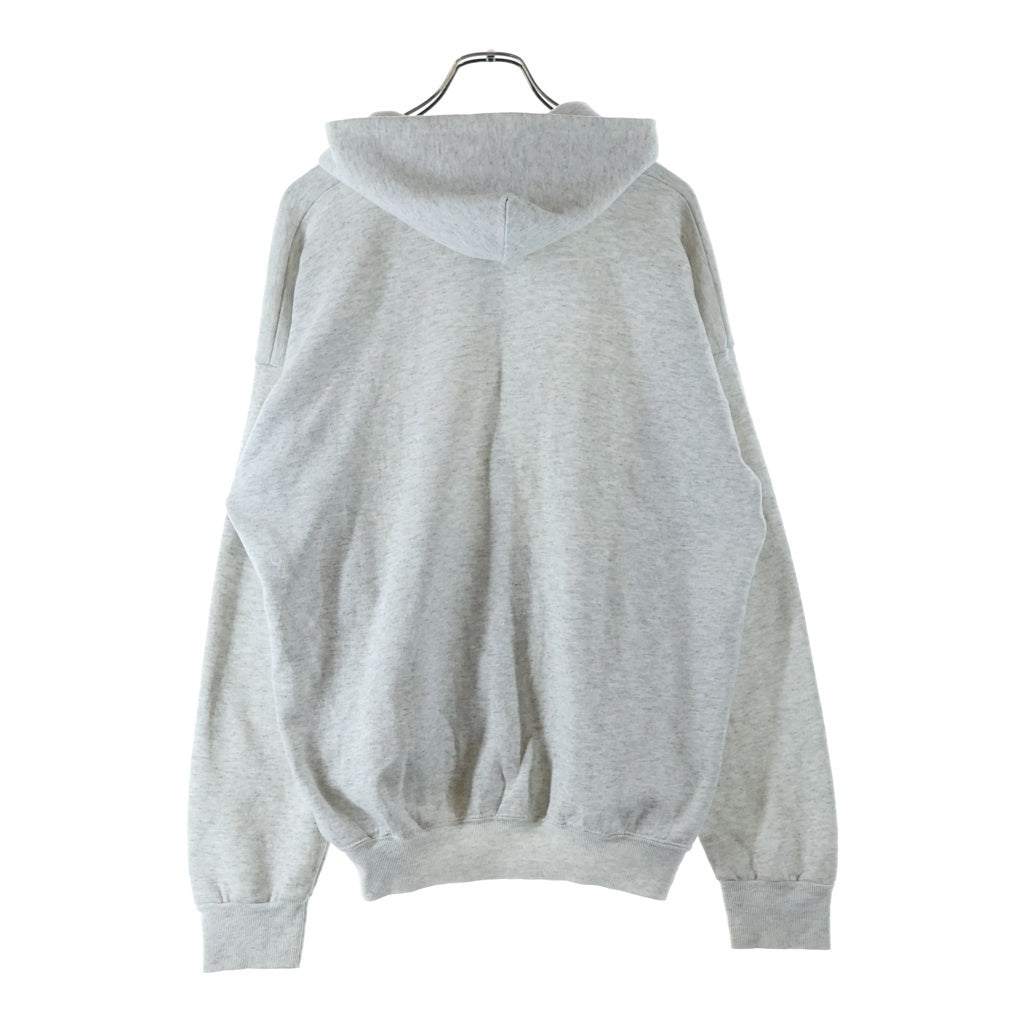VINTAGE(ヴィンテージ) 80-90s Zip Up Hoodie LLタグ ジップアップ フーディー パーカー 霜降り 無地 グレー