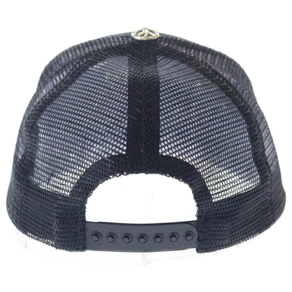 CHROME HEARTS(クロムハーツ) TRUCKER CAP LAS CHパッチ メッシュ トラッカーキャップ 帽子 ブラック
