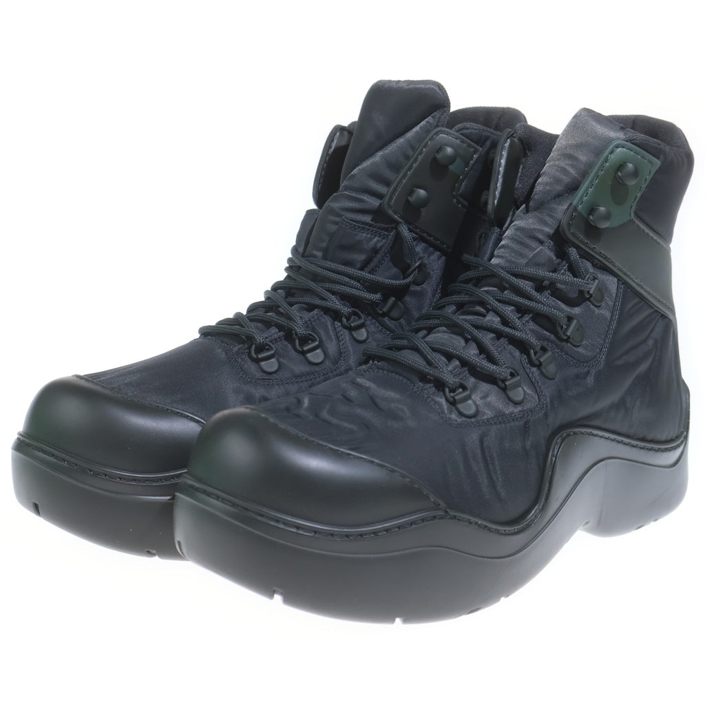 BOTTEGA VENETA(ボッテガヴェネタ) PUDDLE ANKLE BOOT BOMBER 667064 パドルアンクルブーツ ハイカット ブラック