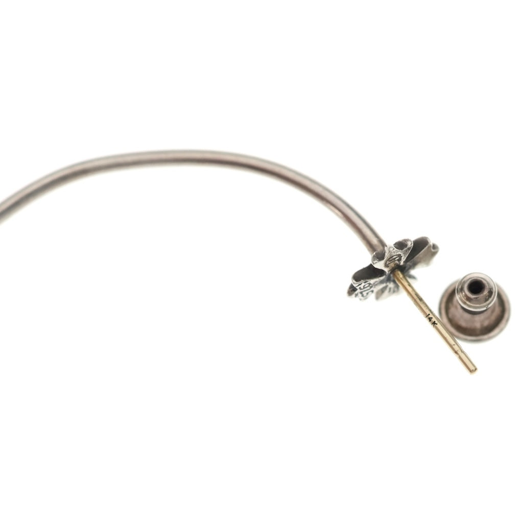 CHROME HEARTS(クロムハーツ) HOOP CH PLS CHプラス フープ ピアス シルバー BCA099
