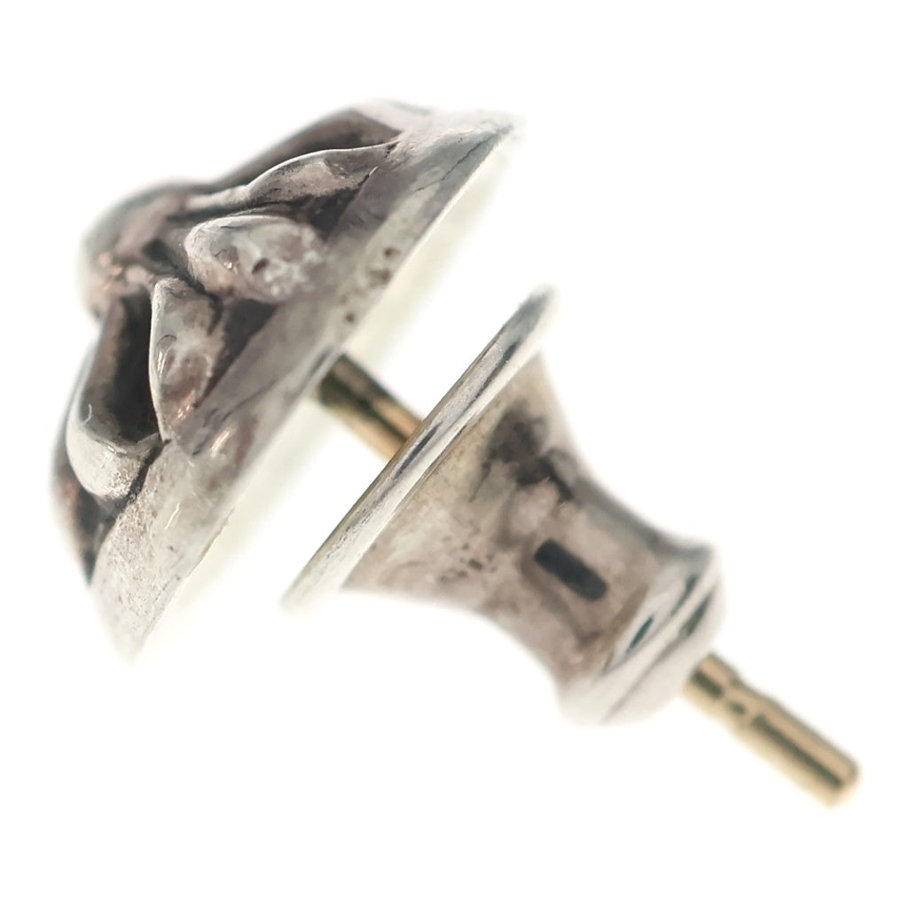 CHROME HEARTS(クロムハーツ) STUD CRSBLL クロスボールスタッドピアス シルバー BCA110
