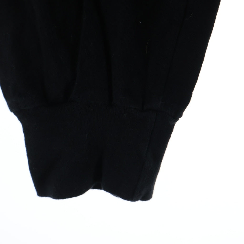 CHROME HEARTS(クロムハーツ) BACK HORSESHOE PRINT LS TEE バックホースシュー 袖フローラル プリント ロングスリーブ 長袖Tシャツ カットソー ブラック
