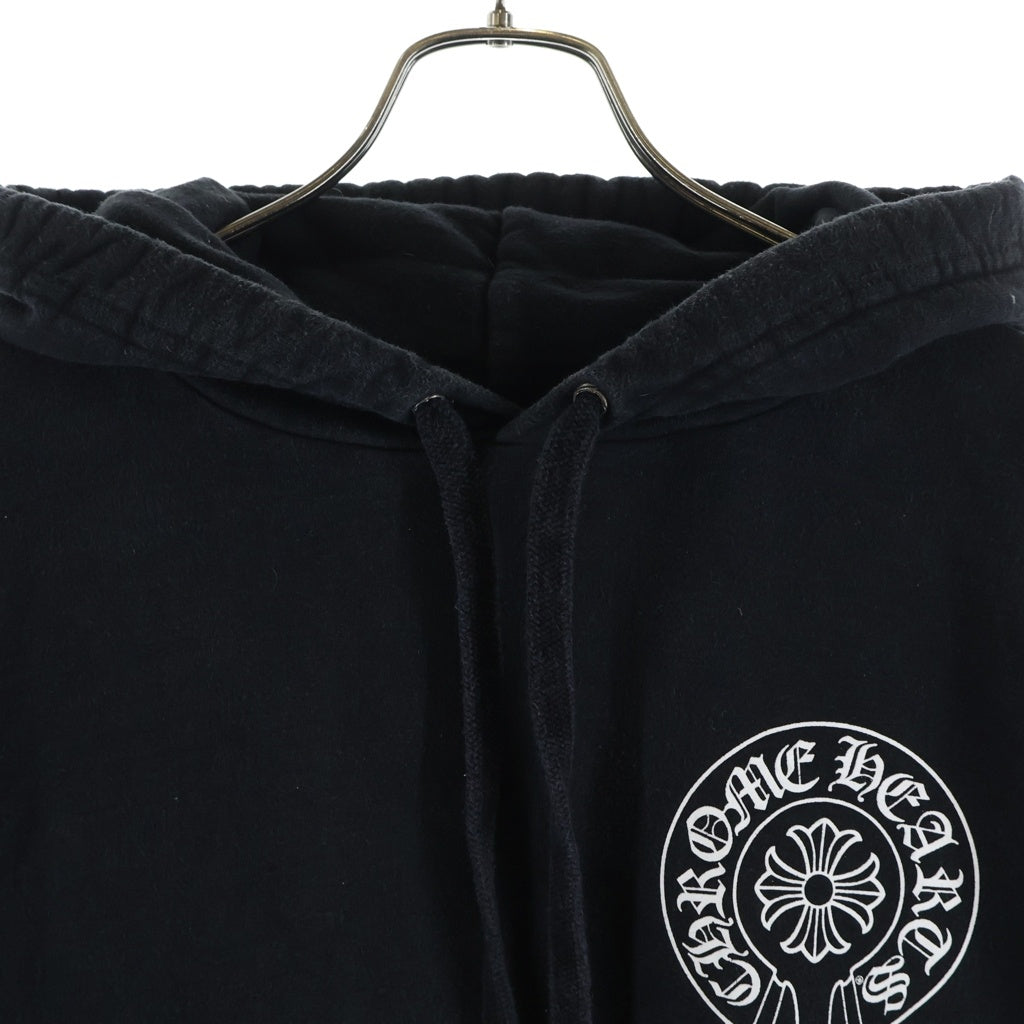 CHROME HEARTS(クロムハーツ) BACK HORSESHOE CH PLS TOKYO PRINT HOODIE バックホースシュー CHプラス プリント プルオーバーフーディ パーカー 東京限定 ブラック