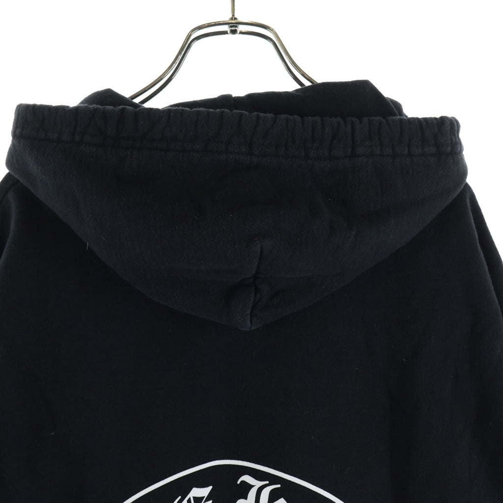 CHROME HEARTS(クロムハーツ) BACK HORSESHOE CH PLS TOKYO PRINT HOODIE バックホースシュー CHプラス プリント プルオーバーフーディ パーカー 東京限定 ブラック