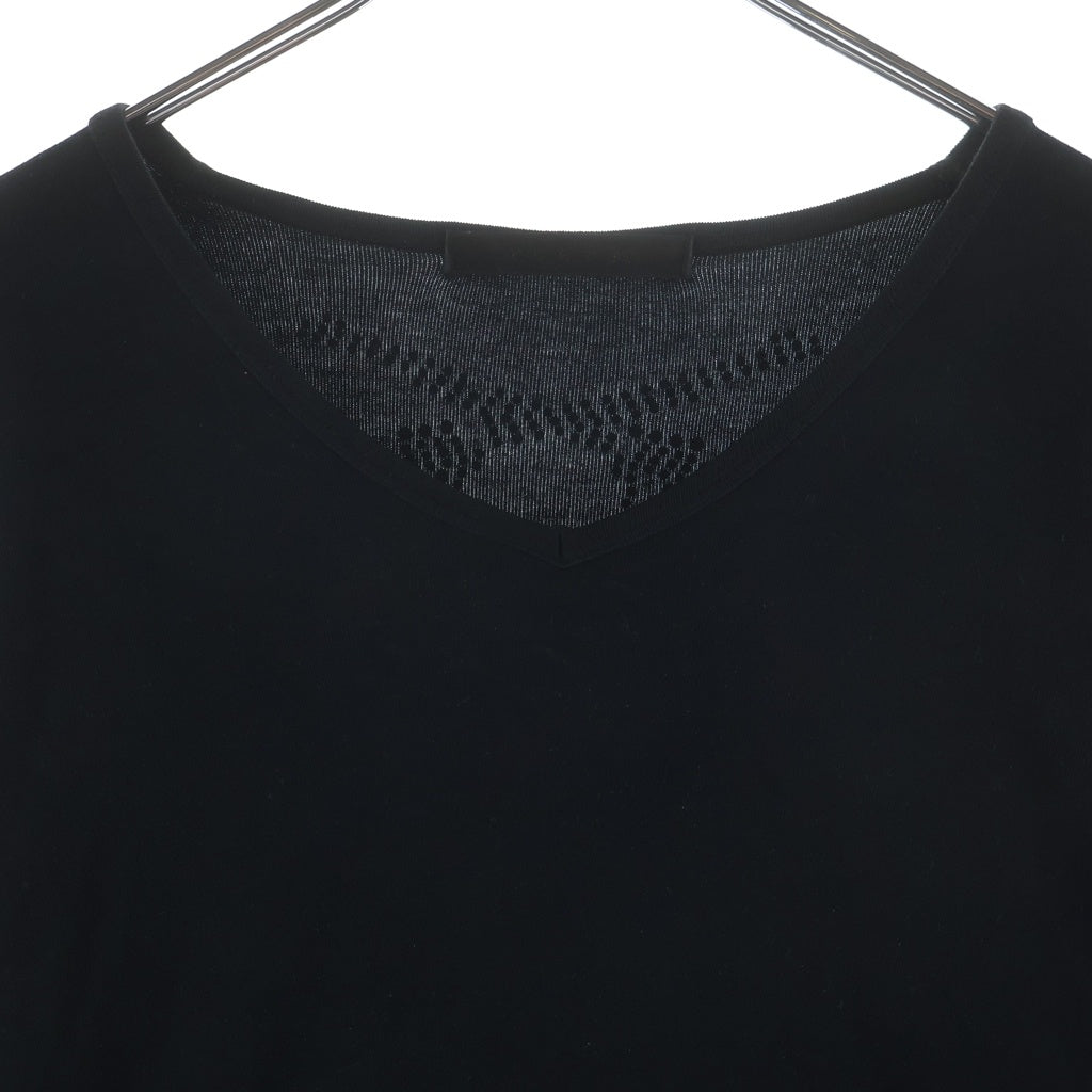 roar(ロアー) Guns L/S 2丁拳銃 スタッズ ロングスリーブ 長袖Tシャツ カットソー ブラック