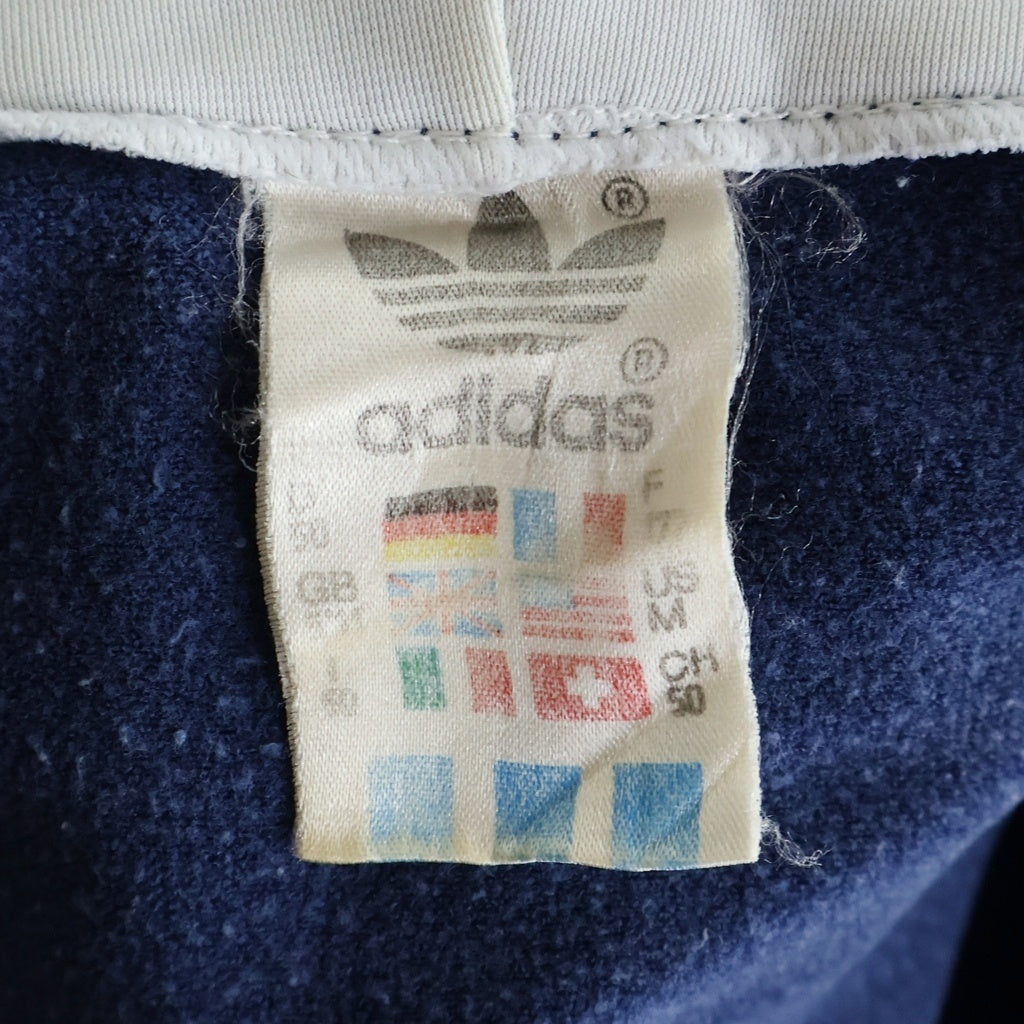 adidas(アディダス) 80S VINTAGE フロッキーロゴ ハーフジップ