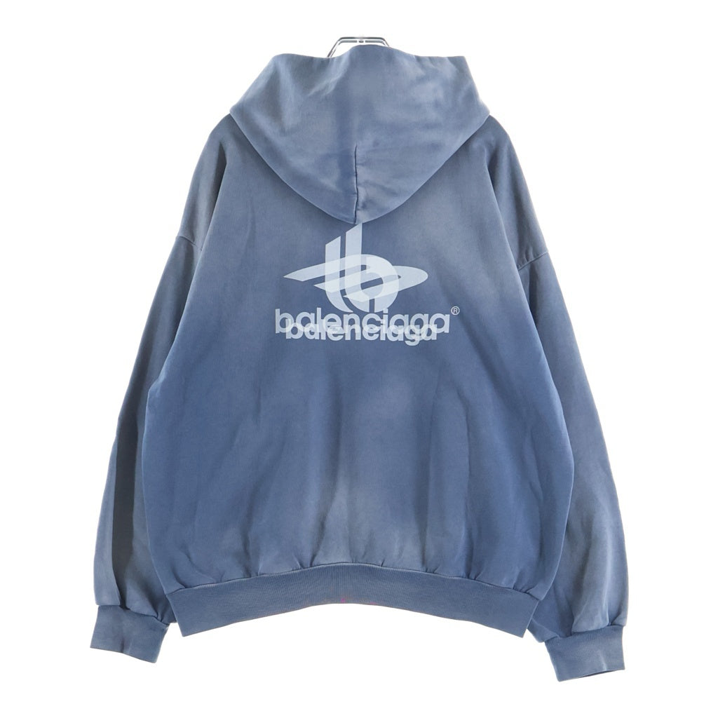 BALENCIAGA(バレンシアガ) 23AW Layered Faded Hoodie フェード加工