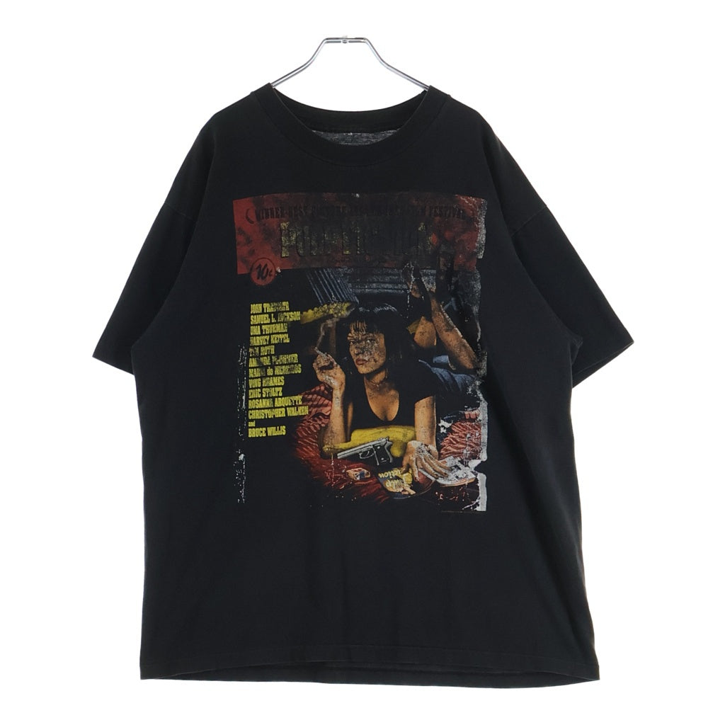 VINTAGE(ヴィンテージ) 90S Pulp Fiction T-Shirt パルプフィクション ムービーTシャツ 半袖Tシャツ ブラック