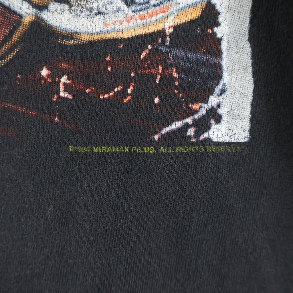 VINTAGE(ヴィンテージ) 90S Pulp Fiction T-Shirt パルプフィクション ムービーTシャツ 半袖Tシャツ ブラック
