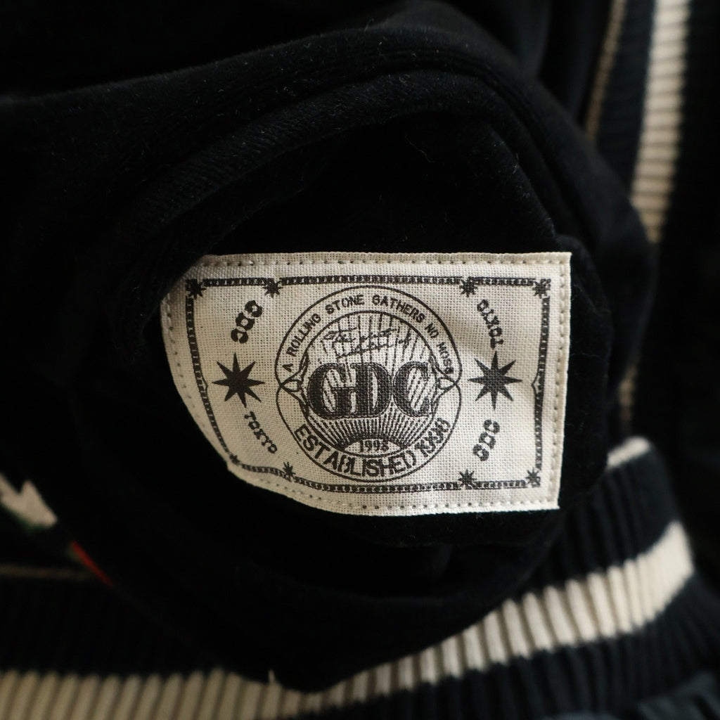 TAILOR TOYO(テーラー東洋) ×GDC Velveteen Acetate Souvenir Jacket リバーシブル スーベニアジャケット スカジャン ブラック TT15865GC