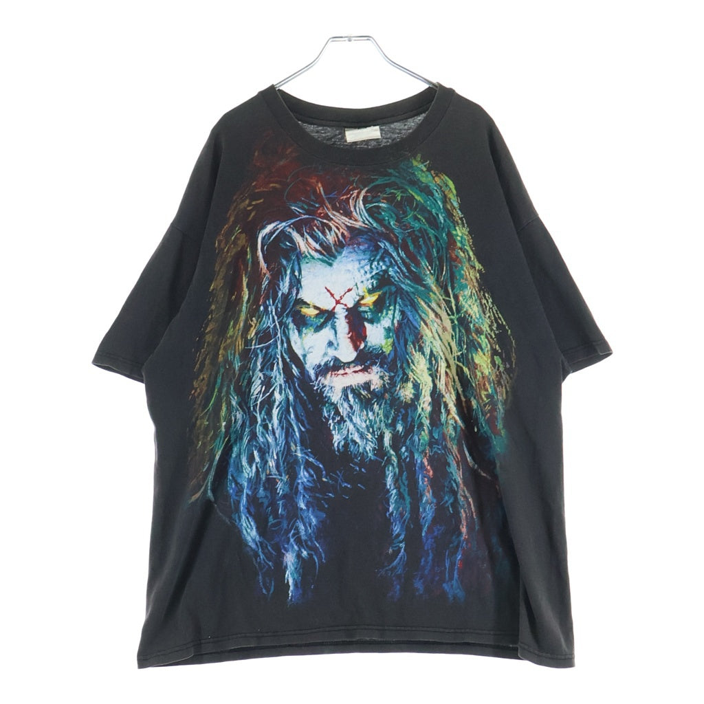 VINTAGE(ヴィンテージ) 90S ROB ZOMBIE 100% HARDCORE ロブゾンビ バンドTシャツ 半袖Tシャツ ブラック