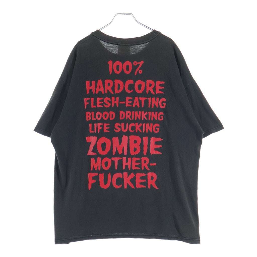 VINTAGE(ヴィンテージ) 90S ROB ZOMBIE 100% HARDCORE ロブゾンビ バンドTシャツ 半袖Tシャツ ブラック