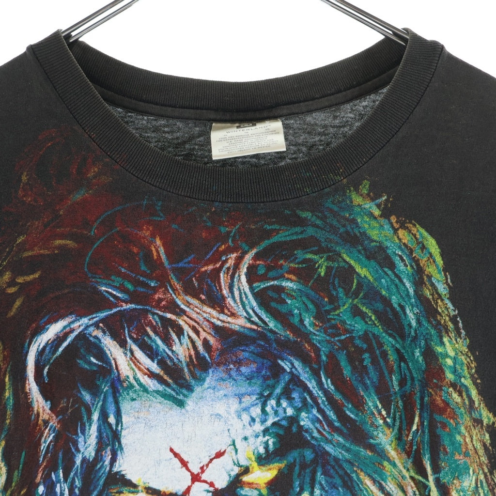 VINTAGE(ヴィンテージ) 90S ROB ZOMBIE 100% HARDCORE ロブゾンビ バンドTシャツ 半袖Tシャツ ブラック
