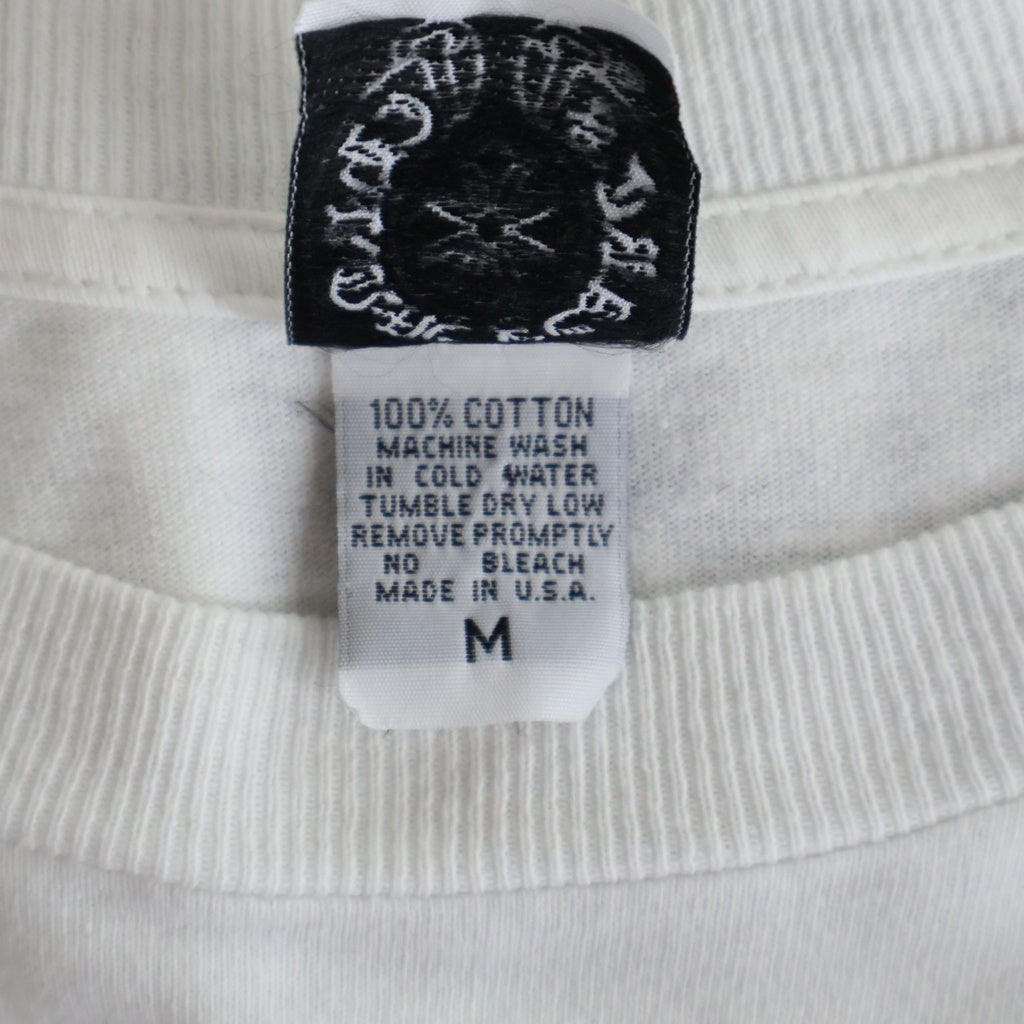 CHROME HEARTS(クロムハーツ) OLD CH PLS BLOCK PRINT TEE オールド ブロック プリント 半袖Tシャツ カットソー ホワイト