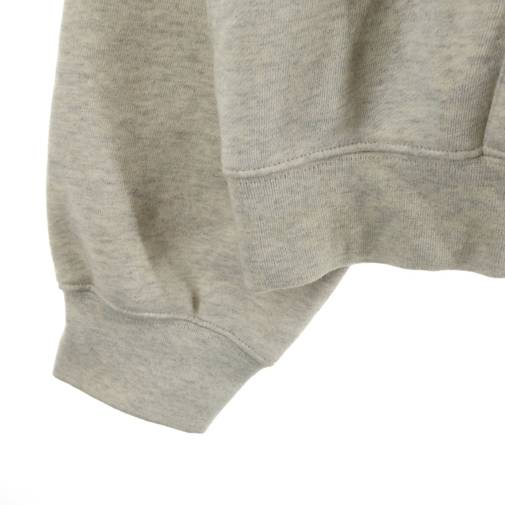 FEAR OF GOD ESSENTIALS(フィアオブゴッド エッセンシャルズ) HOODIE 1977 フェルトロゴ プルオーバースウェットパーカー フーディー グレー