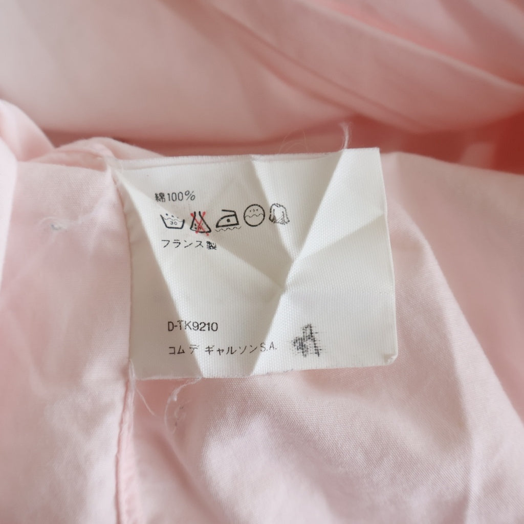 COMME des GARCONS SHIRT(コムデギャルソンシャツ) 90S 半袖シャツ ピンク D-TK9210