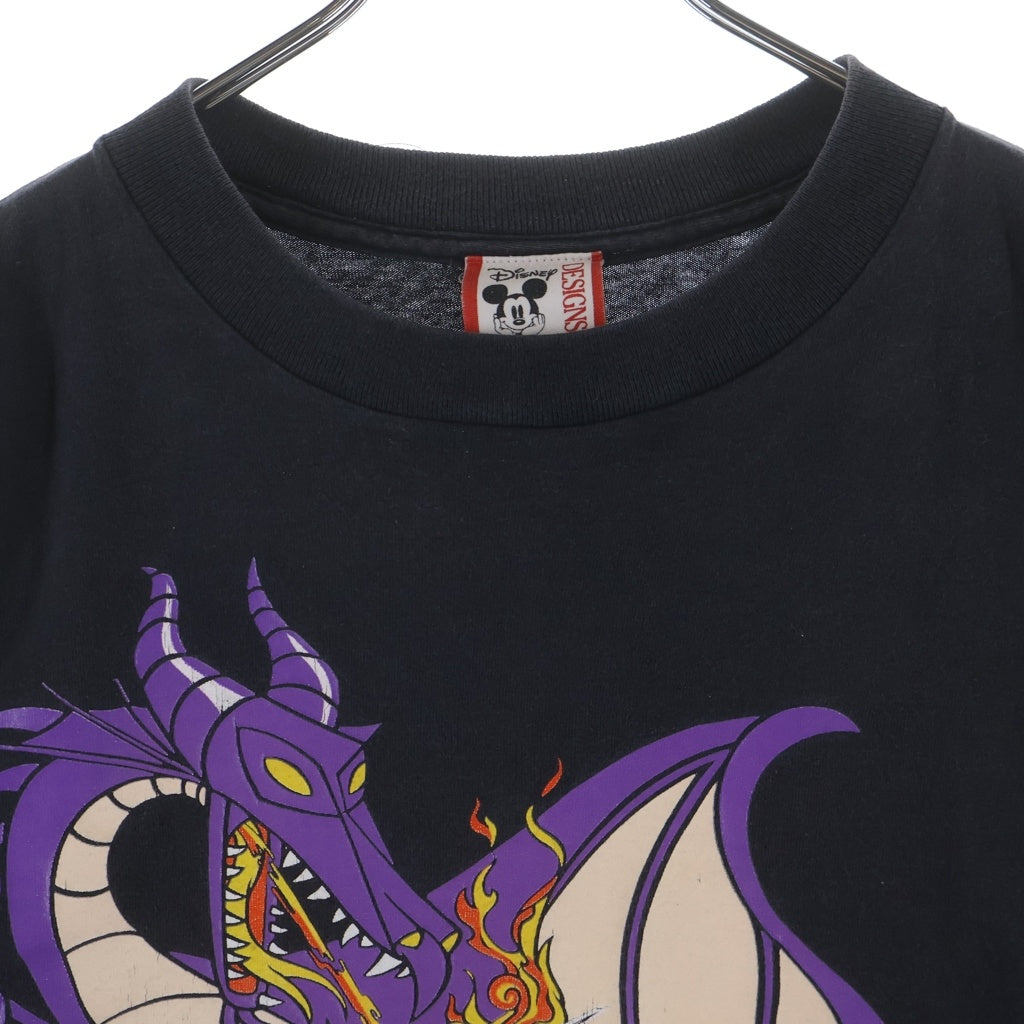 VINTAGE(ヴィンテージ) 90S DISNEY DESIGNS MICKEY MOUSE FANTASMIC ディズニー ファンタズミック 半袖Tシャツ ブラック